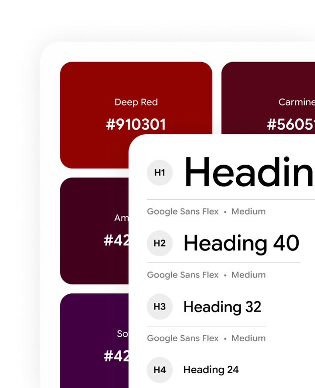 Brand identity design — logo, typography and color system